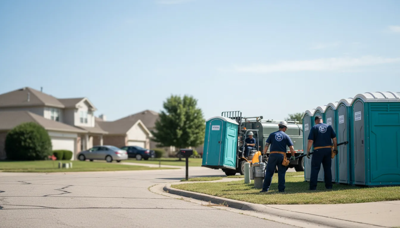 Porta Potty Rental in Burlington, NJ near me